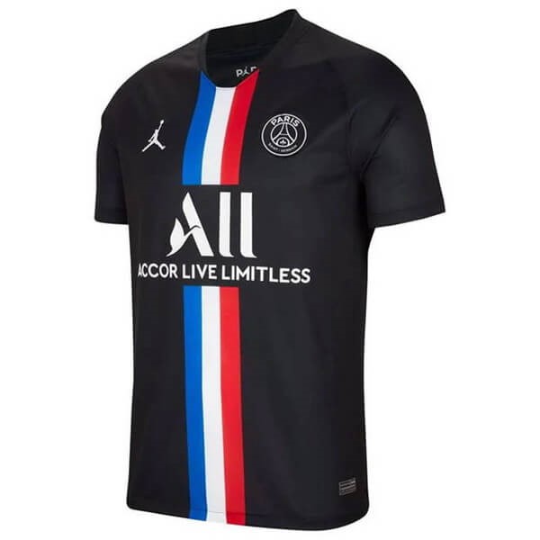 JORDAN Replicas Camiseta Paris Saint Germain 4ª 2019/20 Negro